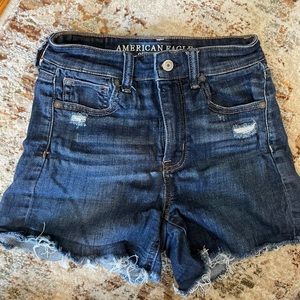 American Eagle Super Hi-Rise Shorties